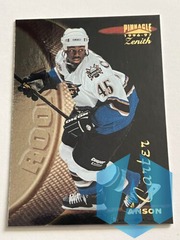 1996-97 Zenith #122 ANSON CARTER Washington Capitals